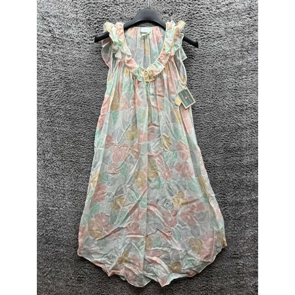 NWT Gilligan & Omalley Floral Sleeveless Nightgownβ Multicolor Womens Size M